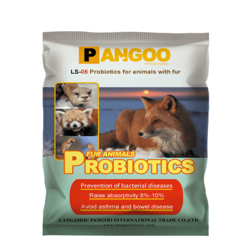 Probiotics for animals with fur